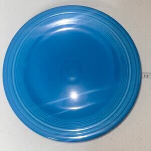 Fiestaware Retired Peacock Blue 10.5" Dinner Plate